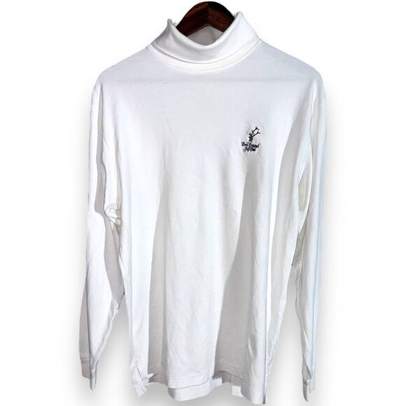 Fairway and Greene White Rollneck Pima Cotton Sweater Size S - Picture 1 of 7